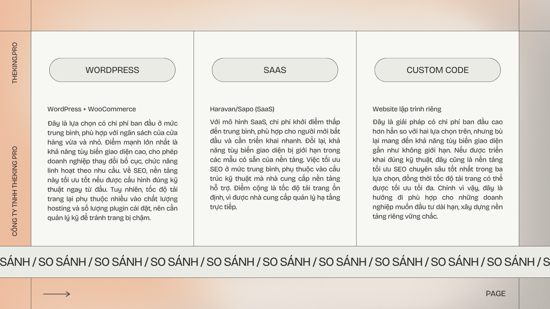 Thiết Kế Website Bán Đàn: 7 Bước Chủ Cửa Hàng Cần Biết 3 Hình Ảnh So Sánh 3 Nền Tảng Thiết Kế Website Bán Đàn Giữa Wordpress, Saas Và Custom Code